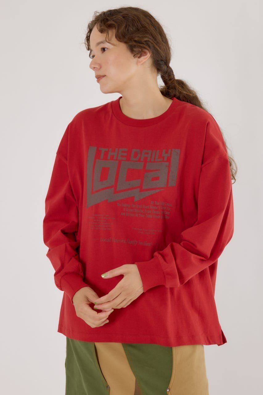 【ロデオクラウンズワイドボウル/RODEO CROWNS WIDE BOWL】のバックドッキングロングスリーブTシャツ インテリア・キッズ・メンズ・レディースファッション・服の通販 founy(ファニー) ファッション Fashion レディースファッション Fashion for Women トップス・カットソー Cut & Sew Tops シャツ・ブラウス・オフィスカジュアル Elegant Blouses & Button-Ups ロングTシャツ・Tシャツ Longline T-Shirts & Tees バッグ Bags おすすめ Recommended / Our Picks ドッキング Docking, Mixed Material プリント Print, Printed Pattern 秋 Autumn D/ORG3|ID: prp329100004775764 ipo3291000000034620380