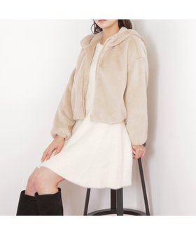 【ジルバイジルスチュアート/JILL by JILLSTUART】のフェイクファーフーディー 人気、トレンドファッション・服の通販 founy(ファニー) ファッション Fashion レディースファッション Fashion for Women スマート Smart, Elegant フェイクファー Faux Fur, Imitation Fur 人気 Popular, Best Seller |ID:prp329100004775770