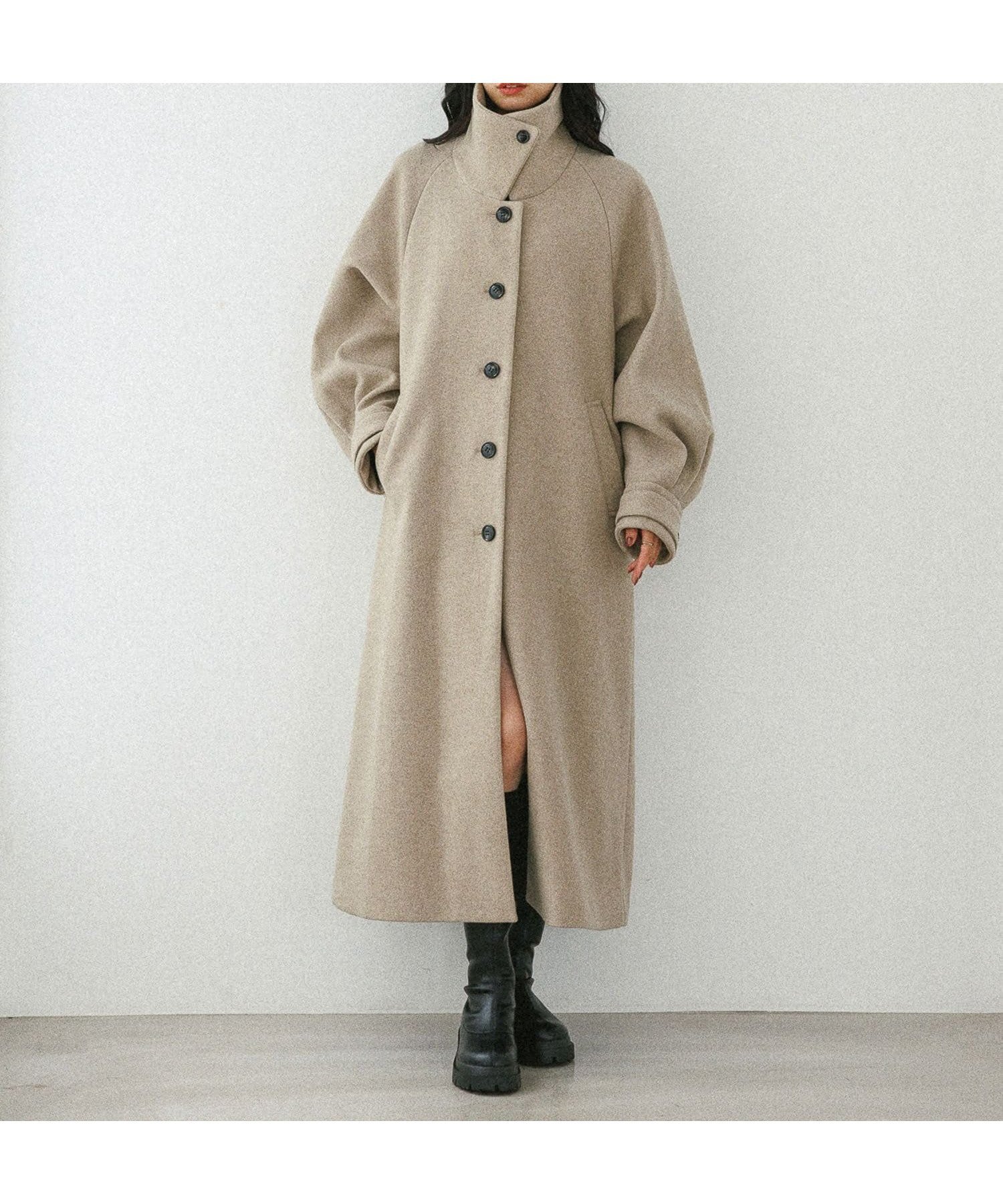 【ヘザー/Heather】の2WAYステンカラーロングコート インテリア・キッズ・メンズ・レディースファッション・服の通販 founy(ファニー) ファッション Fashion レディースファッション Fashion for Women アウター Coat / Outerwear Collection コート・ロングコート・ピーコート Long Coats, Peacoats & More チェック Check, Plaid, Tartan 定番 Standard, Basic Item 人気 Popular, Best Seller フェルト Felt, Felt Fabric メルトン Melton, Heavy Wool 冬 Winter / This Winter おすすめ Recommended / Our Picks ベージュ|ID: prp329100004775774 ipo3291000000034840086