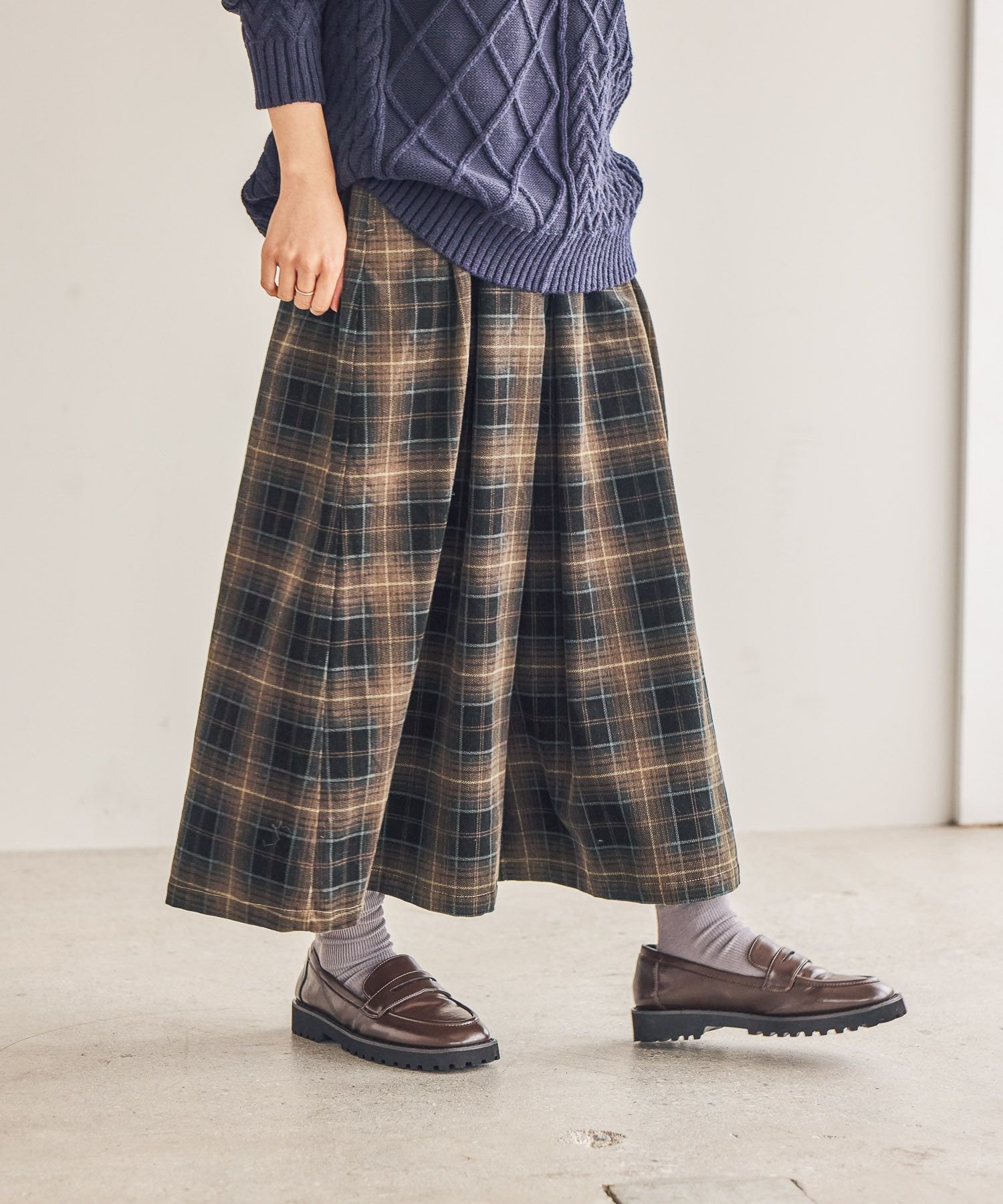 【スタディオ クリップ/studio CLIP】の細コールタックスカーチョ プチ・プラスサイズあり インテリア・キッズ・メンズ・レディースファッション・服の通販 founy(ファニー) ファッション Fashion レディースファッション Fashion for Women おすすめ Recommended / Our Picks カーディガン Cardigan, Knitwear コーデュロイ Corduroy, Cord Fabric スカーチョ Skacho, Skirt-Pants チェック Check, Plaid, Tartan プリント Print, Printed Pattern ボトム Bottoms, Lower Wear ワイド Wide, Wide Fit エレガント 上品 Elegant ベージュチェック|ID: prp329100004775784 ipo3291000000034840996