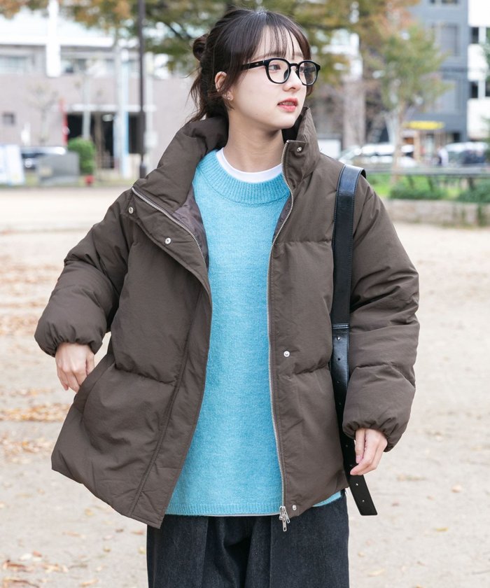 【アイテムズアーバンリサーチ/ITEMS URBAN RESEARCH】のスタンドカラーダウン インテリア・キッズ・メンズ・レディースファッション・服の通販 founy(ファニー) https://founy.com/ ファッション Fashion レディースファッション Fashion for Women 2025年 2025 2025-2026秋冬・A/W Autumn/Winter 2025–26 AW25–26 冬 Winter / This Winter ジャケット Jacket, Outerwear スタンド Stand Collar, Upright Stand ダウン Down, Puffer トレンド Trend, Trending Now 今季 This Season, Current Season A/W・秋冬 Autumn/Winter 軽量 Lightweight, Ultra Light |ID: prp329100004775794 ipo3291000000034829732