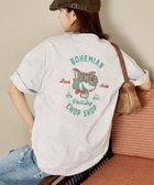 【フリークスストア/FREAK'S STORE】のBMCP WOLF ウルフ バックプリントTシャツ 限定展開 25SS ライトグレー|ID: prp329100004775795 ipo3291000000034620989