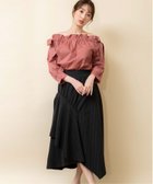 【ノエラ/Noela】のギャザーデザインスカート ブラック|ID: prp329100004775802 ipo3291000000034621067