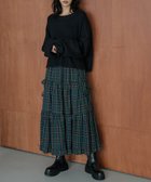 【ラジュール/Lajour】のティアード フリルスカート 人気、トレンドファッション・服の通販 founy(ファニー) ファッション Fashion レディースファッション Fashion for Women スカート Skirts おすすめ Recommended / Our Picks ガーリー Girly, Feminine Style サロペット Overalls, Salopette シンプル Simple, Minimal スウェット / スエット Sweatshirt, Sweatwear ティアード Tiered, Tiered Style ティアードスカート Tiered Skirt, Flounced Skirt パーカー Hoodie, Parka フェミニン Feminine, Girly フリル Frill, Ruffle リボン Ribbon, Bow A/W・秋冬 Autumn/Winter thumbnail グリーン|ID: prp329100004775811 ipo3291000000034621188