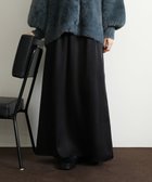 【セレクトモカ/SELECT MOCA】の【Et】Satin Washer Narrow Skirt 人気、トレンドファッション・服の通販 founy(ファニー) ファッション Fashion レディースファッション Fashion for Women スカート Skirts サテン Satin, Glossy Fabric ジャケット Jacket, Outerwear スウェット / スエット Sweatshirt, Sweatwear ボトム Bottoms, Lower Wear マニッシュ Mannish, Boyish ワッシャー Washer, Crinkled Finish エレガント 上品 Elegant 洗える Machine Washable thumbnail ブラック-990|ID: prp329100004775826 ipo3291000000034621329