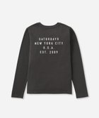 【サタデイズ ニューヨークシティ/SATURDAYS NYC】のWOMEN 人気、トレンドファッション・服の通販 founy(ファニー) ファッション Fashion レディースファッション Fashion for Women おすすめ Recommended / Our Picks グラフィック Graphic, Graphic Design フィット Fit, Slim Fit 長袖 Long Sleeve, Full Sleeve thumbnail ブラック系(02)|ID: prp329100004775841 ipo3291000000034840029