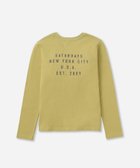 【サタデイズ ニューヨークシティ/SATURDAYS NYC】のWOMEN 人気、トレンドファッション・服の通販 founy(ファニー) ファッション Fashion レディースファッション Fashion for Women おすすめ Recommended / Our Picks グラフィック Graphic, Graphic Design フィット Fit, Slim Fit 長袖 Long Sleeve, Full Sleeve thumbnail イエロー(80)|ID: prp329100004775841 ipo3291000000034840030