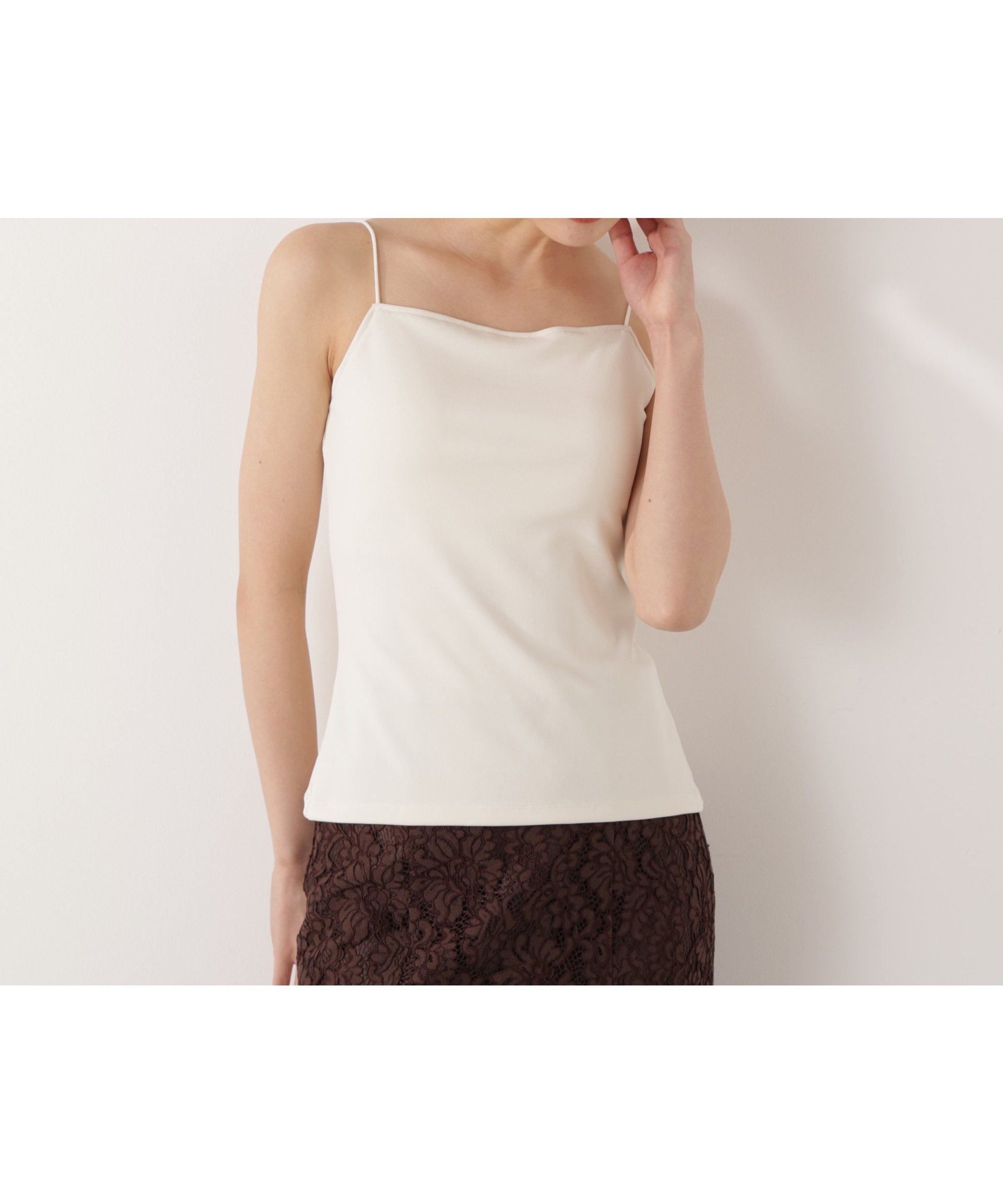 【プロポーション ボディドレッシング/PROPORTION BODY DRESSING】のちら見えガード安心カップ付キャミソール 人気、トレンドファッション・服の通販 founy(ファニー) 　ファッション　Fashion　レディースファッション　Fashion for Women　トップス・カットソー　Cut & Sew Tops　キャミソール&ノースリーブ　Camisoles & Sleeveless Tops　インナー　Innerwear　カットソー　Cut and Sewn Top　キャミソール　Camisole, Spaghetti Strap Top　ジャケット　Jacket, Outerwear　 other-1|ID: prp329100004775846 ipo3291000000034621461