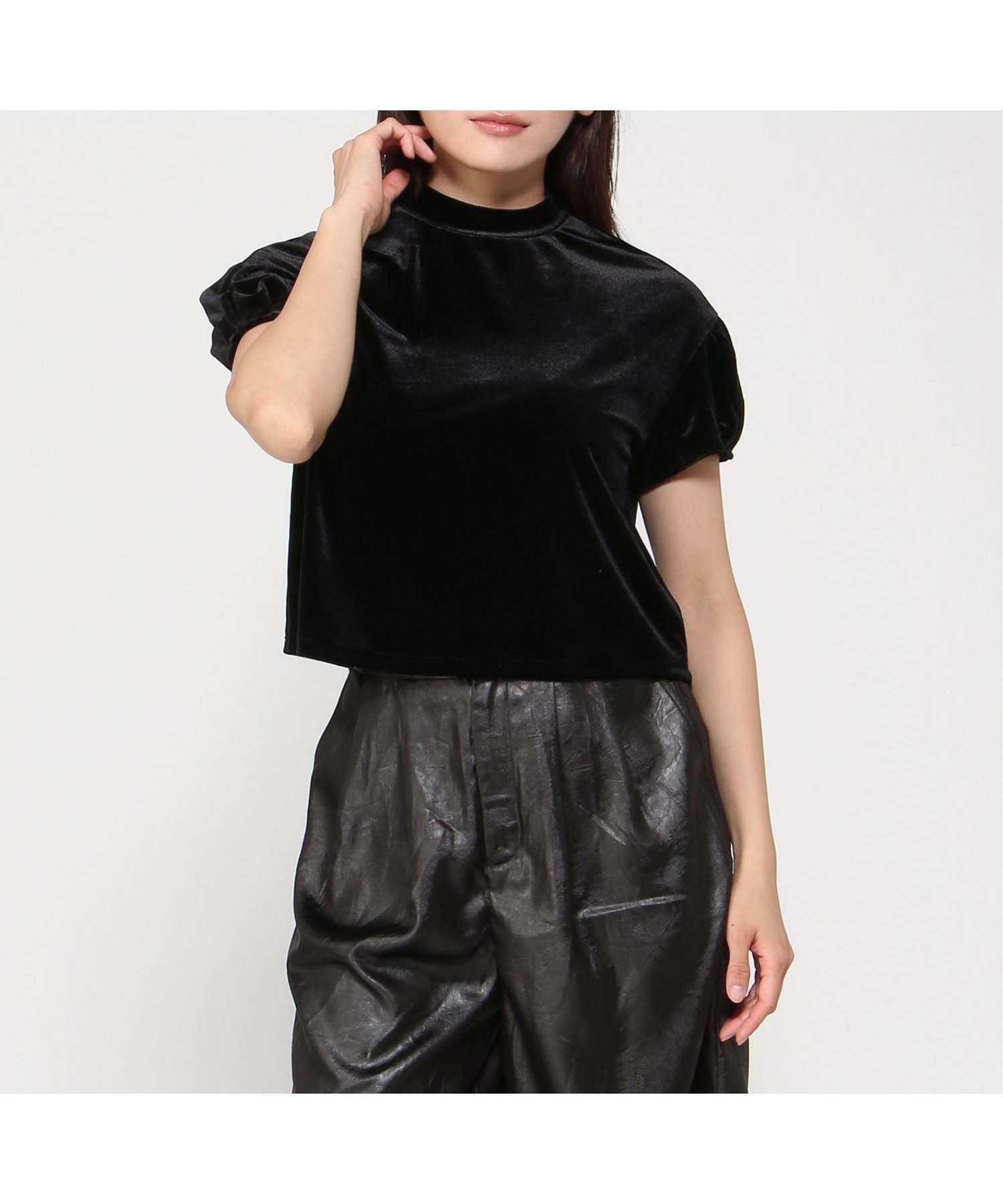 【スリーフォータイム/Three Four Time】のThree Four Time/ベロアチューリップトップス 人気、トレンドファッション・服の通販 founy(ファニー) 　ファッション　Fashion　レディースファッション　Fashion for Women　トップス・カットソー　Cut & Sew Tops　ベロアトップス　Velour Tops / Velvet-Look Items　 other-1|ID: prp329100004775897 ipo3291000000034621737