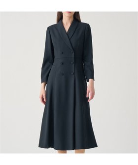 【アナイ/ANAYI】の【Eternal Line 2026】ウールジョーゼットショール衿 ワンピース 人気、トレンドファッション・服の通販 founy(ファニー) ファッション Fashion レディースファッション Fashion for Women ワンピース Dresses オケージョン Occasion Wear 今季 This Season, Current Season ショール Shawl, Wrap ジョーゼット Georgette, Semi-Sheer Fabric スマート Smart, Elegant ダブル Double, Double-Breasted テクスチャー Texture, Textured Fabric 再入荷 Restock / Back in Stock エレガント 上品 Elegant セレモニー Ceremony |ID:prp329100004775904