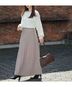 【ノエラ/Noela】のドッキングプリーツニットワンピース 人気、トレンドファッション・服の通販 founy(ファニー) ファッション Fashion レディースファッション Fashion for Women ワンピース Dresses ニットワンピース Knit Dresses アイレット Eyelet Lace ジュエリー Jewelry, Accessories ドッキング Docking, Mixed Material パール Pearl, Pearl Accent ビジュー Bijou, Jewel-like Accent フェザー Feather, Feather Detail プリーツ Pleats, Pleated ポケット Pocket, Pocket Detail エレガント 上品 Elegant |ID:prp329100004775946