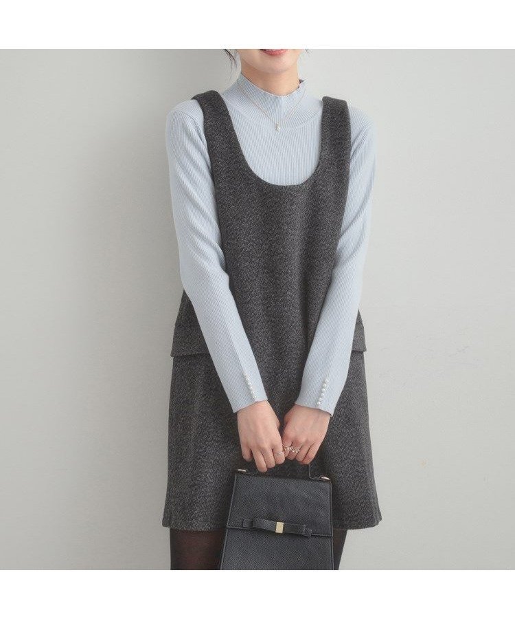 【クチュール ブローチ/Couture Brooch】のフェイクウールミニジャンスカ 人気、トレンドファッション・服の通販 founy(ファニー) 　ファッション　Fashion　レディースファッション　Fashion for Women　おすすめ　Recommended / Our Picks　スマート　Smart, Elegant　トレンド　Trend, Trending Now　ポケット　Pocket, Pocket Detail　ロング　Long, Long-Length　 other-1|ID: prp329100004775954 ipo3291000000034622164