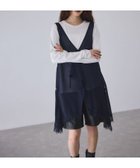 【アダム エ ロペ/ADAM ET ROPE'】のヘムレースシアージレ 人気、トレンドファッション・服の通販 founy(ファニー) ファッション Fashion レディースファッション Fashion for Women アウター Coat / Outerwear Collection トップス・カットソー Cut & Sew Tops ベスト&ジレ / 重ね着スタイル Vests & Gilets インナー Innerwear カーディガン Cardigan, Knitwear シアー Sheer, See-Through ドレープ Drape, Draping Fabric フェミニン Feminine, Girly ベーシック Basic, Essential ポケット Pocket, Pocket Detail リボン Ribbon, Bow 2025年 2025 2025-2026秋冬・A/W Autumn/Winter 2025–26 AW25–26 thumbnail ネイビー(40)|ID: prp329100004775981 ipo3291000000034622347