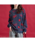 【フリークスストア/FREAK'S STORE】の「HELLO KITTY」 シャギー リボン 総柄 ニット 25AW 人気、トレンドファッション・服の通販 founy(ファニー) ファッション Fashion レディースファッション Fashion for Women トップス・カットソー Cut & Sew Tops ニット Knit Tops & Sweaters 2025年 2025 2025-2026秋冬・A/W Autumn/Winter 2025–26 AW25–26 冬 Winter / This Winter とろみ Fluid, Flowy Fabric イラスト Illustration スペシャル Special, Limited Edition モチーフ Motif, Design Theme リボン Ribbon, Bow A/W・秋冬 Autumn/Winter thumbnail ネイビー|ID: prp329100004775991 ipo3291000000034937285