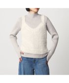 【ユナイテッドアローズ/UNITED ARROWS】のフェザーミックス キャミ+ハイネックニット A DAY IN THE LIFE 人気、トレンドファッション・服の通販 founy(ファニー) ファッション Fashion レディースファッション Fashion for Women トップス・カットソー Cut & Sew Tops ニット Knit Tops & Sweaters キャミソール&ノースリーブ Camisoles & Sleeveless Tops インナー Innerwear キャミ Camisole, Cami Top キャミソール Camisole, Spaghetti Strap Top シンプル Simple, Minimal トレンド Trend, Trending Now ハイネック High Neck, Mock Neck バランス Balance, Style Balance フェザー Feather, Feather Detail ベーシック Basic, Essential ミックス Mix, Mixed Style メランジ Melange, Mixed Yarn リブニット Rib Knit, Ribbed Knit ワイド Wide, Wide Fit アウトレット Outlet / Clearance ビジネス 仕事 通勤 Business / Work / Commuting thumbnail LT.GRAY|ID: prp329100004776004 ipo3291000000034905898