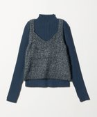 【ユナイテッドアローズ/UNITED ARROWS】のフェザーミックス キャミ+ハイネックニット A DAY IN THE LIFE 人気、トレンドファッション・服の通販 founy(ファニー) ファッション Fashion レディースファッション Fashion for Women トップス・カットソー Cut & Sew Tops ニット Knit Tops & Sweaters キャミソール&ノースリーブ Camisoles & Sleeveless Tops インナー Innerwear キャミ Camisole, Cami Top キャミソール Camisole, Spaghetti Strap Top シンプル Simple, Minimal トレンド Trend, Trending Now ハイネック High Neck, Mock Neck バランス Balance, Style Balance フェザー Feather, Feather Detail ベーシック Basic, Essential ミックス Mix, Mixed Style メランジ Melange, Mixed Yarn リブニット Rib Knit, Ribbed Knit ワイド Wide, Wide Fit アウトレット Outlet / Clearance ビジネス 仕事 通勤 Business / Work / Commuting thumbnail ROYAL|ID: prp329100004776004 ipo3291000000034905899