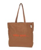 【ニコアンド/niko and】のオリジナルコーデュロイトートバッグ【ニコロゴトート】 ブラウン|ID: prp329100004776009 ipo3291000000034622739