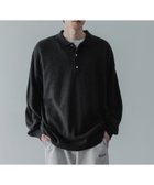 【ローリーズファーム/LOWRYS FARM】の【LFM】ハイゲージニットポロ 人気、トレンドファッション・服の通販 founy(ファニー) ファッション Fashion レディースファッション Fashion for Women トップス・カットソー Cut & Sew Tops ニット Knit Tops & Sweaters おすすめ Recommended / Our Picks インナー Innerwear シンプル Simple, Minimal ボトム Bottoms, Lower Wear ポロシャツ Polo Shirt, Collared Tee リラックス Relax, Relaxed Fit エレガント 上品 Elegant thumbnail ブラック09|ID: prp329100004776017 ipo3291000000034622843