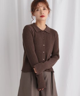 【ミスティ ウーマン/mysty woman】のブークレ襟付きカーディガン 人気、トレンドファッション・服の通販 founy(ファニー) ファッション Fashion レディースファッション Fashion for Women トップス・カットソー Cut & Sew Tops カーディガン・羽織り Layered Style Cardigans カーディガン Cardigan, Knitwear クール Cool, Chic スラックス Slacks, Dress Pants タンク Tank Top, Sleeveless Top デニム Denim, Jeans Material トレンド Trend, Trending Now フレア Flare, Flared マーメイド Mermaid, Fishtail Silhouette |ID:prp329100004776021