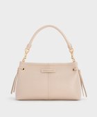 【チャールズ アンド キース/CHARLES & KEITH】のNoane ノアン クリンクルエフェクトドロウストリングトップハンドルバッグ Oat|ID: prp329100004776036 ipo3291000000034623056