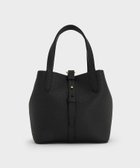 【チャールズ アンド キース/CHARLES & KEITH】のBeryl ベリル リサイクルレザーバケツバッグ Black|ID: prp329100004776038 ipo3291000000034623061
