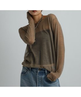 【ブリル/BRILL】 BUNDYウールプルオーバー人気、トレンドファッション・服の通販 founy(ファニー) ファッション Fashion レディースファッション Fashion for Women トップス・カットソー Cut & Sew Tops カジュアルプルオーバー・ニットトップス Pullovers & Knit Tops / Casual Pullovers シアー Sheer, See-Through シンプル Simple, Minimal 冬 Winter / This Winter |ID:prp329100004776040