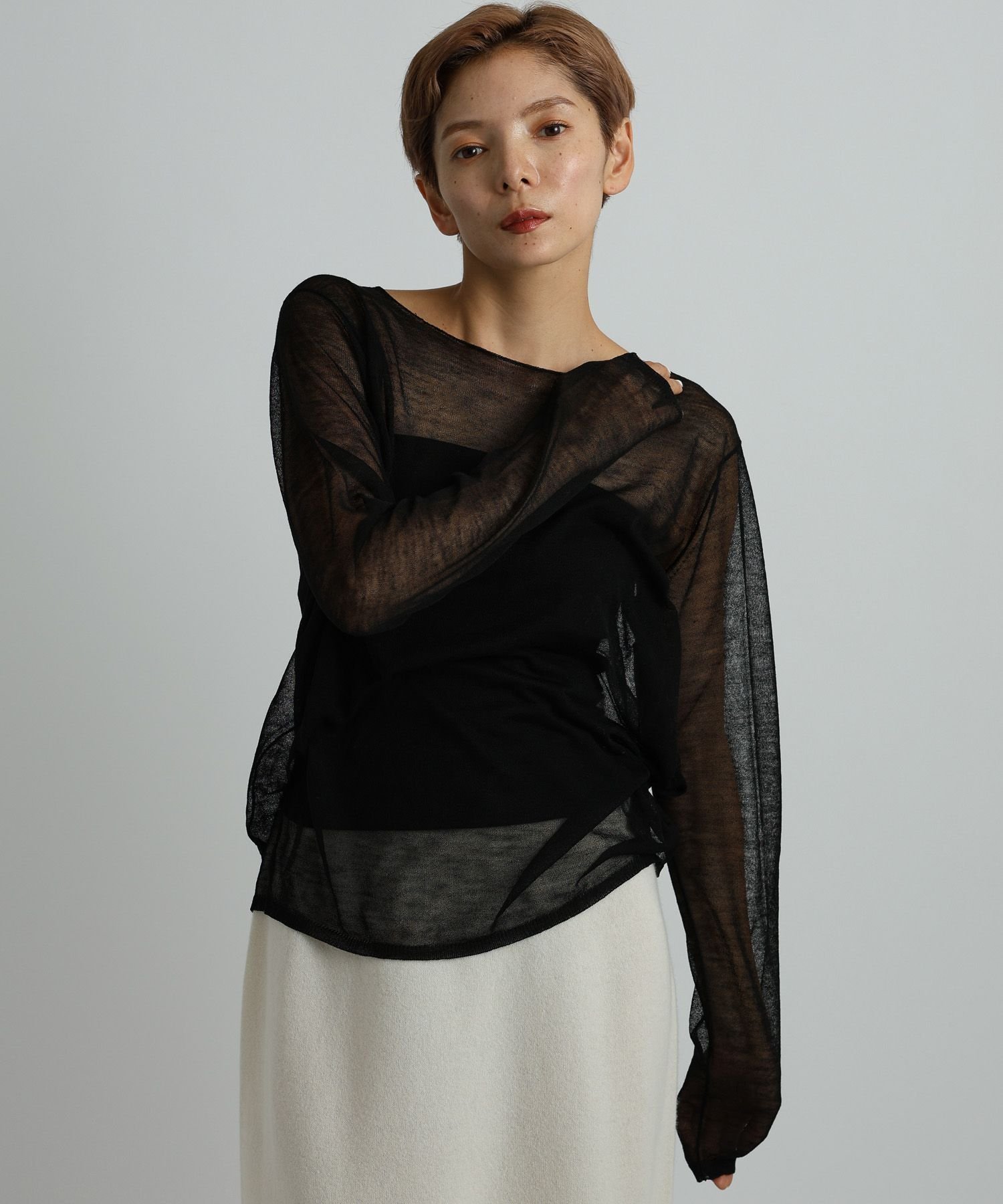 【ブリル/BRILL】のBUNDYウールプルオーバー インテリア・キッズ・メンズ・レディースファッション・服の通販 founy(ファニー) ファッション Fashion レディースファッション Fashion for Women トップス・カットソー Cut & Sew Tops カジュアルプルオーバー・ニットトップス Pullovers & Knit Tops / Casual Pullovers シアー Sheer, See-Through シンプル Simple, Minimal 冬 Winter / This Winter ブラック|ID: prp329100004776040 ipo3291000000034623071