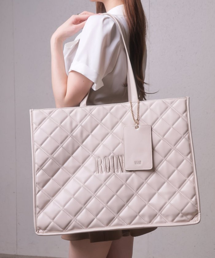 【リップサービス/LIP SERVICE】のLIP SERVICE/キルティングトートバッグ インテリア・キッズ・メンズ・レディースファッション・服の通販 founy(ファニー) https://founy.com/ ファッション Fashion レディースファッション Fashion for Women バッグ Bags スーツケース キャリーケース Suitcase / Carry Case ビジネス 仕事 通勤 Business / Work / Commuting |ID: prp329100004776051 ipo3291000000034623258