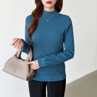 【ココモモ/COCOMOMO】の裏起毛ふわもちニット ハイネックリブニット 裏起毛 リブ ニット ハイネック 人気、トレンドファッション・服の通販 founy(ファニー) ファッション Fashion レディースファッション Fashion for Women トップス・カットソー Cut & Sew Tops ニット Knit Tops & Sweaters アクリル Acrylic Material シンプル Simple, Minimal ハイネック High Neck, Mock Neck thumbnail ブルー.グリーン|ID: prp329100004776065 ipo3291000000034623370