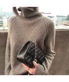 【ミニミニストア/miniministore】のタートルネックニット レディース 秋冬 モカ|ID: prp329100004776093 ipo3291000000034623650