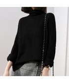 【ミニミニストア/miniministore】のタートルネックニット レディース 秋冬 ブラック|ID: prp329100004776093 ipo3291000000034623652
