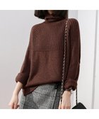 【ミニミニストア/miniministore】のタートルネックニット レディース 秋冬 ブラウン|ID: prp329100004776093 ipo3291000000034623653