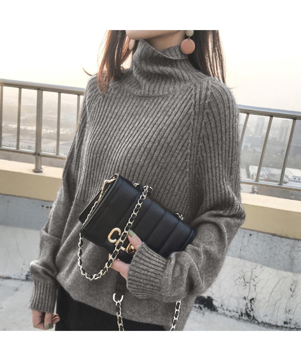 【ミニミニストア/miniministore】のタートルネックニット レディース 秋冬 インテリア・キッズ・メンズ・レディースファッション・服の通販 founy(ファニー) 　ファッション　Fashion　レディースファッション　Fashion for Women　トップス・カットソー　Cut & Sew Tops　ニット　Knit Tops & Sweaters　タートルネック・ハイネックトップス　Turtlenecks & High-Neck Tops　アクリル　Acrylic Material　タートルネック　Turtleneck, High Neck　ベーシック　Basic, Essential　エレガント 上品　Elegant　人気　Popular, Best Seller　無地　Plain, Solid Color　A/W・秋冬　Autumn/Winter　長袖　Long Sleeve, Full Sleeve　グレー|ID: prp329100004776093 ipo3291000000034623655