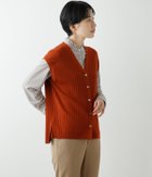 【ニューヨーカー/NEWYORKER】の【手洗い可能】ウォッシャブルウール Vネックニットベスト 人気、トレンドファッション・服の通販 founy(ファニー) ファッション Fashion レディースファッション Fashion for Women アウター Coat / Outerwear Collection トップス・カットソー Cut & Sew Tops ニット Knit Tops & Sweaters ベスト&ジレ / 重ね着スタイル Vests & Gilets Vネックトップス V-Neck Tops / V-Cut Neckline Shirts アンサンブル Ensemble Set インナー Innerwear オレンジ Orange コーデュロイ Corduroy, Cord Fabric ショルダー Shoulder, Shoulder Strap シンプル Simple, Minimal スリット Slit, Slit Detail ドロップ Drop Shoulder, Dropped Style フロント Front, Front Design ベスト Vest, Waistcoat ベーシック Basic, Essential ボトム Bottoms, Lower Wear ワイドリブ Wide Rib, Wide Ribbed Knit A/W・秋冬 Autumn/Winter おすすめ Recommended / Our Picks thumbnail オレンジ|ID: prp329100004776102 ipo3291000000034623711