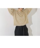 【ノミネ/NOMINE】のラメシャギープルオーバー 人気、トレンドファッション・服の通販 founy(ファニー) ファッション Fashion レディースファッション Fashion for Women トップス・カットソー Cut & Sew Tops カジュアルプルオーバー・ニットトップス Pullovers & Knit Tops / Casual Pullovers リラックス Relax, Relaxed Fit A/W・秋冬 Autumn/Winter thumbnail ゴールド|ID: prp329100004776105 ipo3291000000034623756