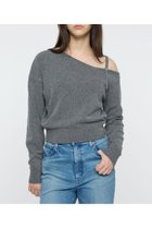 【マウジー/moussy】のBUTTON STRAP ワンショルダートップス 人気、トレンドファッション・服の通販 founy(ファニー) ファッション Fashion レディースファッション Fashion for Women トップス・カットソー Cut & Sew Tops おすすめ Recommended / Our Picks アシンメトリー Asymmetrical Style ショルダー Shoulder, Shoulder Strap スラックス Slacks, Dress Pants デニム Denim, Jeans Material ラップ Wrap, Wrap Design リラックス Relax, Relaxed Fit 人気 Popular, Best Seller 再入荷 Restock / Back in Stock thumbnail T.GRY|ID: prp329100004776133 ipo3291000000034624030