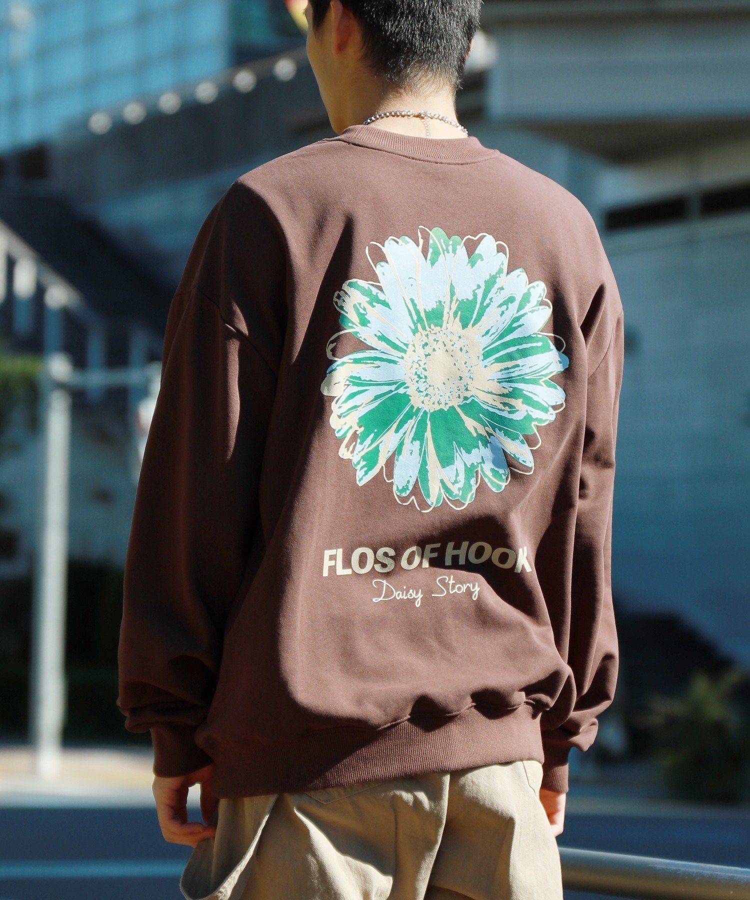 【アイモハ/aimoha】のHOOK -original- ポップマーガレットバックプリントスウェット インテリア・キッズ・メンズ・レディースファッション・服の通販 founy(ファニー) ファッション Fashion レディースファッション Fashion for Women トップス・カットソー Cut & Sew Tops レディースパーカー・カジュアルフーディー Casual Hoodies & Sweatshirts スウェット・クルーネックトップス Sweatshirts & Crewnecks / Relaxed Fit Sweat Tops バッグ Bags キャップ Cap, Baseball Cap ジャケット Jacket, Outerwear スキニー Skinny, Slim Fit スタイリッシュ Stylish, Fashionable スニーカー Sneakers, Trainers スポーツ Sports, Activewear ダウン Down, Puffer チェック Check, Plaid, Tartan デニム Denim, Jeans Material トレンド Trend, Trending Now トートバッグ Tote Bag, Large Shoulder Bag 人気 Popular, Best Seller プリント Print, Printed Pattern メンズ Men's, Menswear モチーフ Motif, Design Theme リラックス Relax, Relaxed Fit ルーズ Loose, Oversized ロング Long, Long-Length ワイド Wide, Wide Fit おすすめ Recommended / Our Picks ブラウン|ID: prp329100004776164 ipo3291000000034624211