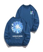 【アイモハ/aimoha】のHOOK -original- ポップマーガレットバックプリントスウェット ネイビー|ID: prp329100004776164 ipo3291000000034624213