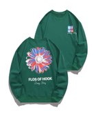 【アイモハ/aimoha】のHOOK -original- ポップマーガレットバックプリントスウェット グリーン|ID: prp329100004776164 ipo3291000000034624216