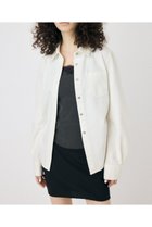 【マウジー/moussy】のWAIST FIT デニムシャツ 人気、トレンドファッション・服の通販 founy(ファニー) ファッション Fashion レディースファッション Fashion for Women トップス・カットソー Cut & Sew Tops シャツ・ブラウス・オフィスカジュアル Elegant Blouses & Button-Ups キャミソール Camisole, Spaghetti Strap Top ギャザー Gathered, Ruffled シンプル Simple, Minimal スタイリッシュ Stylish, Fashionable デニム Denim, Jeans Material 人気 Popular, Best Seller ラウンド Round, Round Neck ワンポイント One Point, Statement Accent 再入荷 Restock / Back in Stock おすすめ Recommended / Our Picks thumbnail WHT|ID: prp329100004776197 ipo3291000000034722325