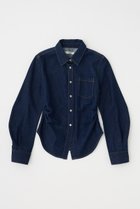 【マウジー/moussy】のWAIST FIT デニムシャツ 人気、トレンドファッション・服の通販 founy(ファニー) ファッション Fashion レディースファッション Fashion for Women トップス・カットソー Cut & Sew Tops シャツ・ブラウス・オフィスカジュアル Elegant Blouses & Button-Ups キャミソール Camisole, Spaghetti Strap Top ギャザー Gathered, Ruffled シンプル Simple, Minimal スタイリッシュ Stylish, Fashionable デニム Denim, Jeans Material 人気 Popular, Best Seller ラウンド Round, Round Neck ワンポイント One Point, Statement Accent 再入荷 Restock / Back in Stock おすすめ Recommended / Our Picks thumbnail One Wash1|ID: prp329100004776197 ipo3291000000034722327