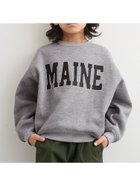 【コカ/coca / KIDS】のキッズ 親子お揃い裏起毛プリントスウェットトップス Lt.gray|ID: prp329100004776199 ipo3291000000034624472