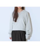 【ジーナシス/JEANASiS】のヘビーウェイトウラケショートVプルオーバー グレー|ID: prp329100004776201 ipo3291000000034717294