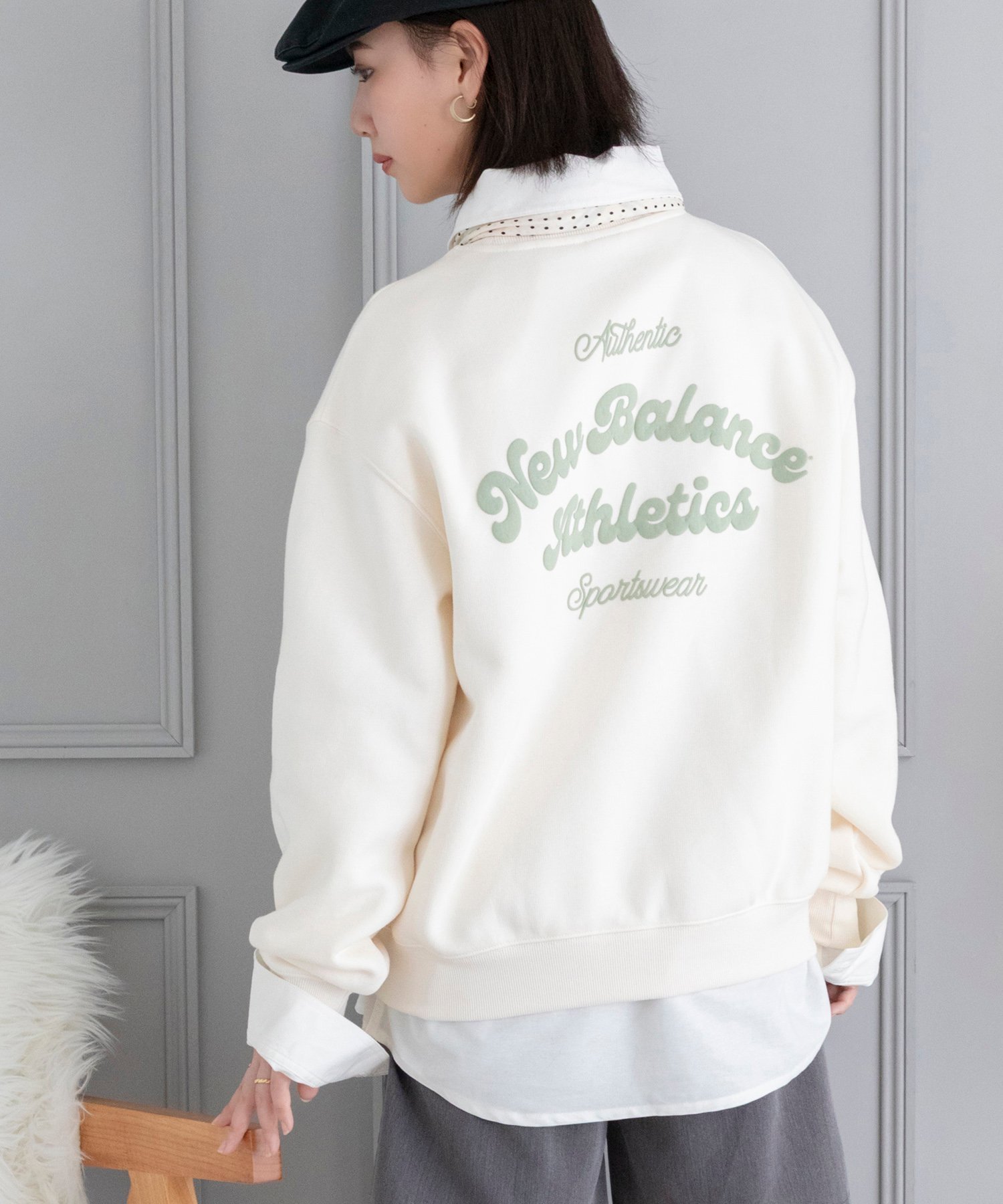 【ニューバランス/new balance】のLinear Heritage フリースクルー インテリア・キッズ・メンズ・レディースファッション・服の通販 founy(ファニー) ファッション Fashion レディースファッション Fashion for Women セットアップ Set-Up, Coordinated Outfit バランス Balance, Style Balance プリント Print, Printed Pattern PEF|ID: prp329100004776207 ipo3291000000034624528