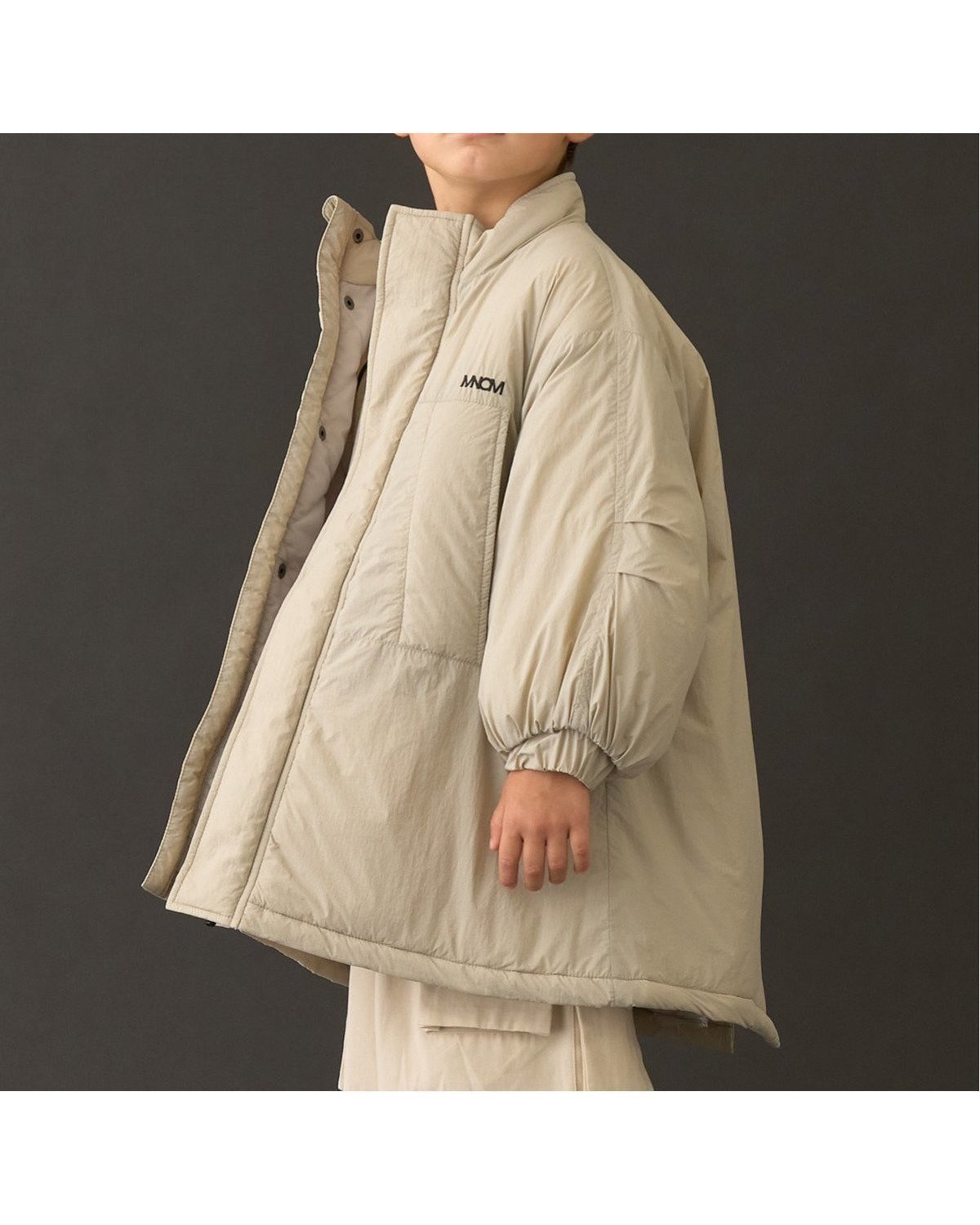 【ナルミヤ オンライン/NARUMIYA ONELINE / KIDS】の【MNCM】モンスターコート インテリア・キッズ・メンズ・レディースファッション・服の通販 founy(ファニー) 　ファッション　Fashion　キッズファッション　Fashion for Kids　アウター　Coat Outerwear /Kids　シンプル　Simple, Minimal　トレンド　Trend, Trending Now　フロント　Front, Front Design　ポケット　Pocket, Pocket Detail　洗える　Machine Washable　グレージュ|ID: prp329100004776208 ipo3291000000034624533