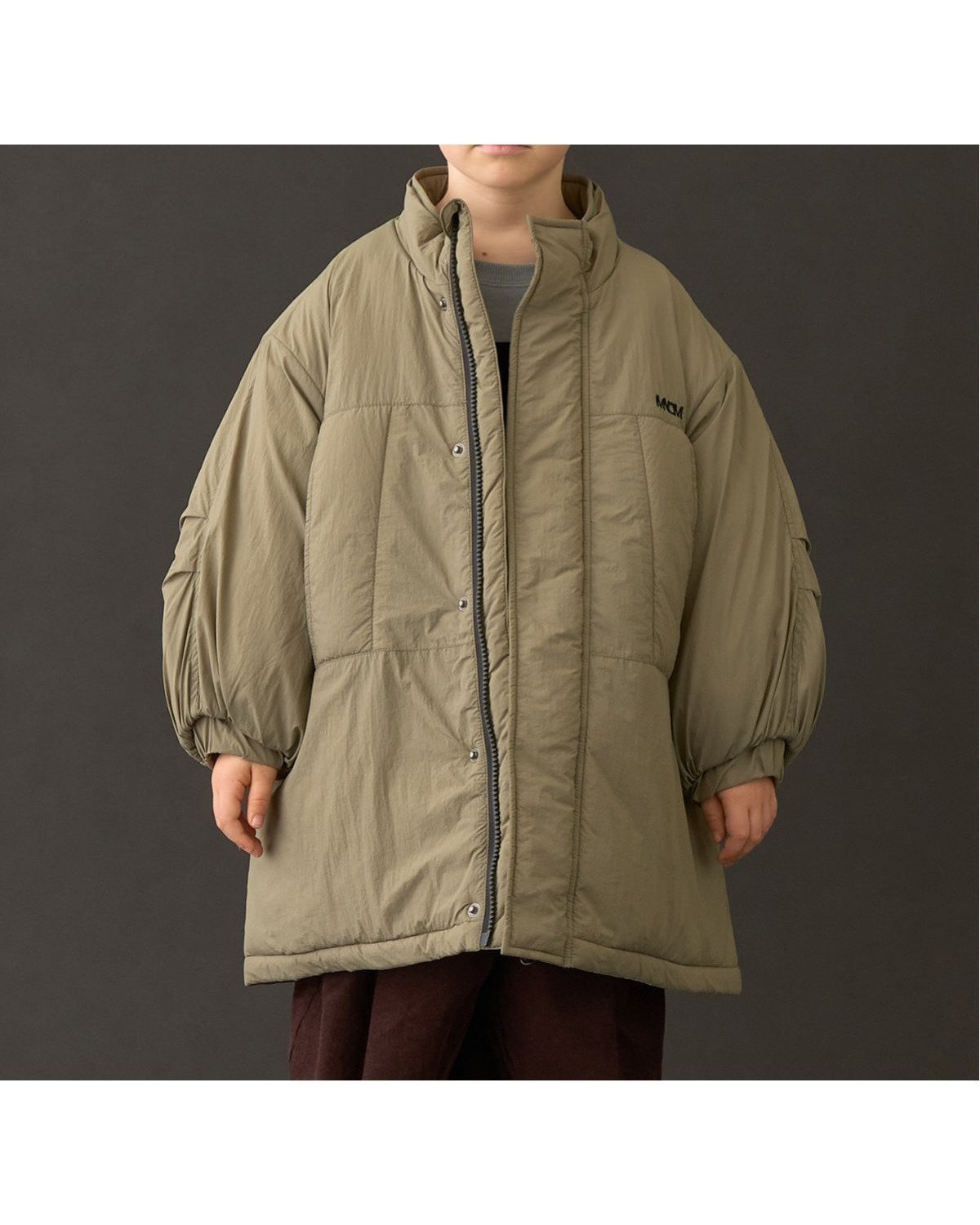 【ナルミヤ オンライン/NARUMIYA ONELINE / KIDS】の【MNCM】モンスターコート インテリア・キッズ・メンズ・レディースファッション・服の通販 founy(ファニー) 　ファッション　Fashion　キッズファッション　Fashion for Kids　アウター　Coat Outerwear /Kids　シンプル　Simple, Minimal　トレンド　Trend, Trending Now　フロント　Front, Front Design　ポケット　Pocket, Pocket Detail　洗える　Machine Washable　カーキ|ID: prp329100004776208 ipo3291000000034624534