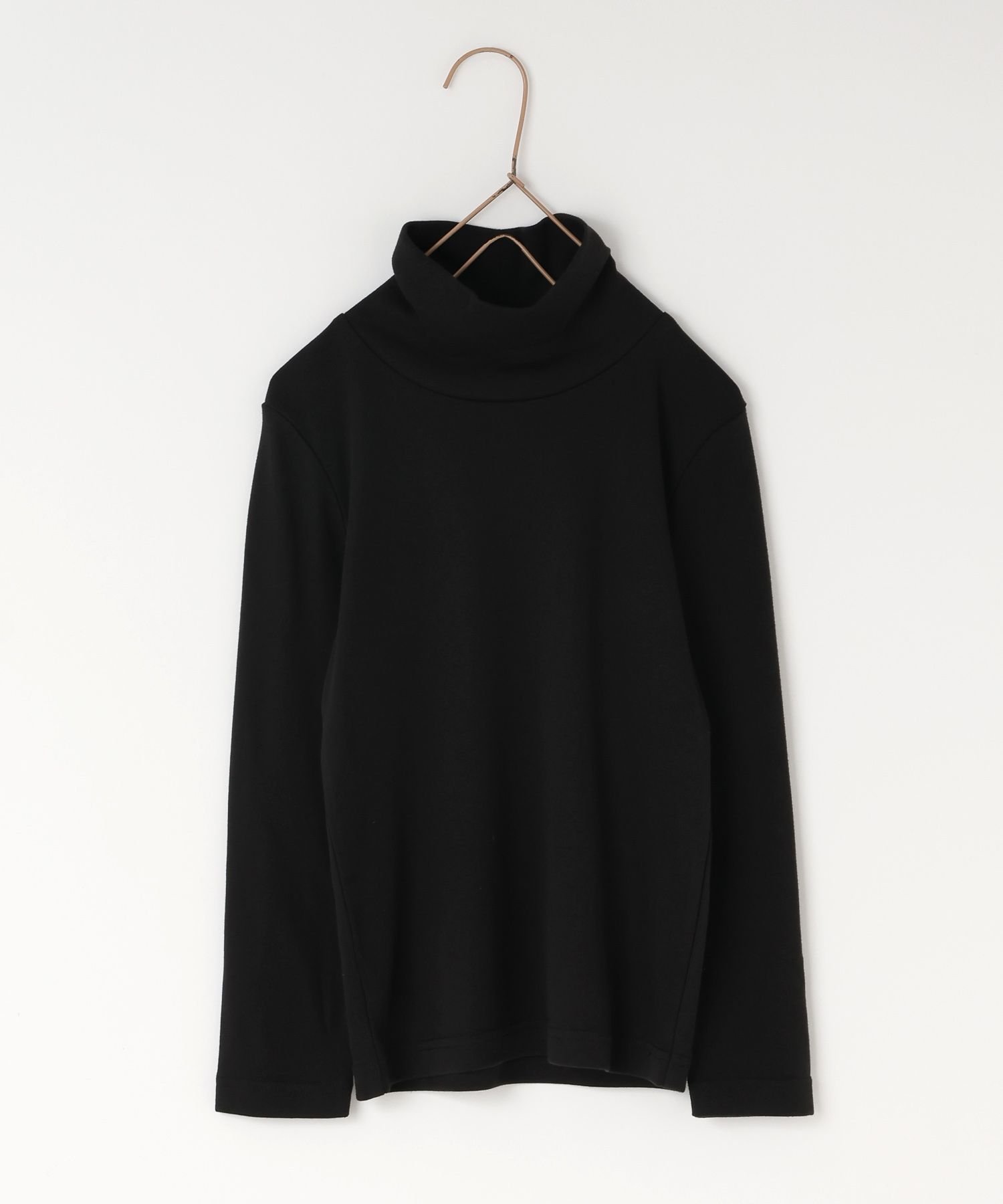 【ローリーズファーム/LOWRYS FARM / KIDS】のフライスカラータートル インテリア・キッズ・メンズ・レディースファッション・服の通販 founy(ファニー) 　ファッション　Fashion　キッズファッション　Fashion for Kids　イエロー　Yellow　インナー　Innerwear　シンプル　Simple, Minimal　スウェット / スエット　Sweatshirt, Sweatwear　タートル　Turtleneck, Turtle Collar　ベーシック　Basic, Essential　定番　Standard, Basic Item　防寒　Cold Protection, Winter-Ready　ブラック|ID: prp329100004776231 ipo3291000000034624897