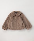 【コムサイズム/COMME CA ISM / KIDS】のフェイクファー ブルゾン モカ|ID: prp329100004776237 ipo3291000000034624962