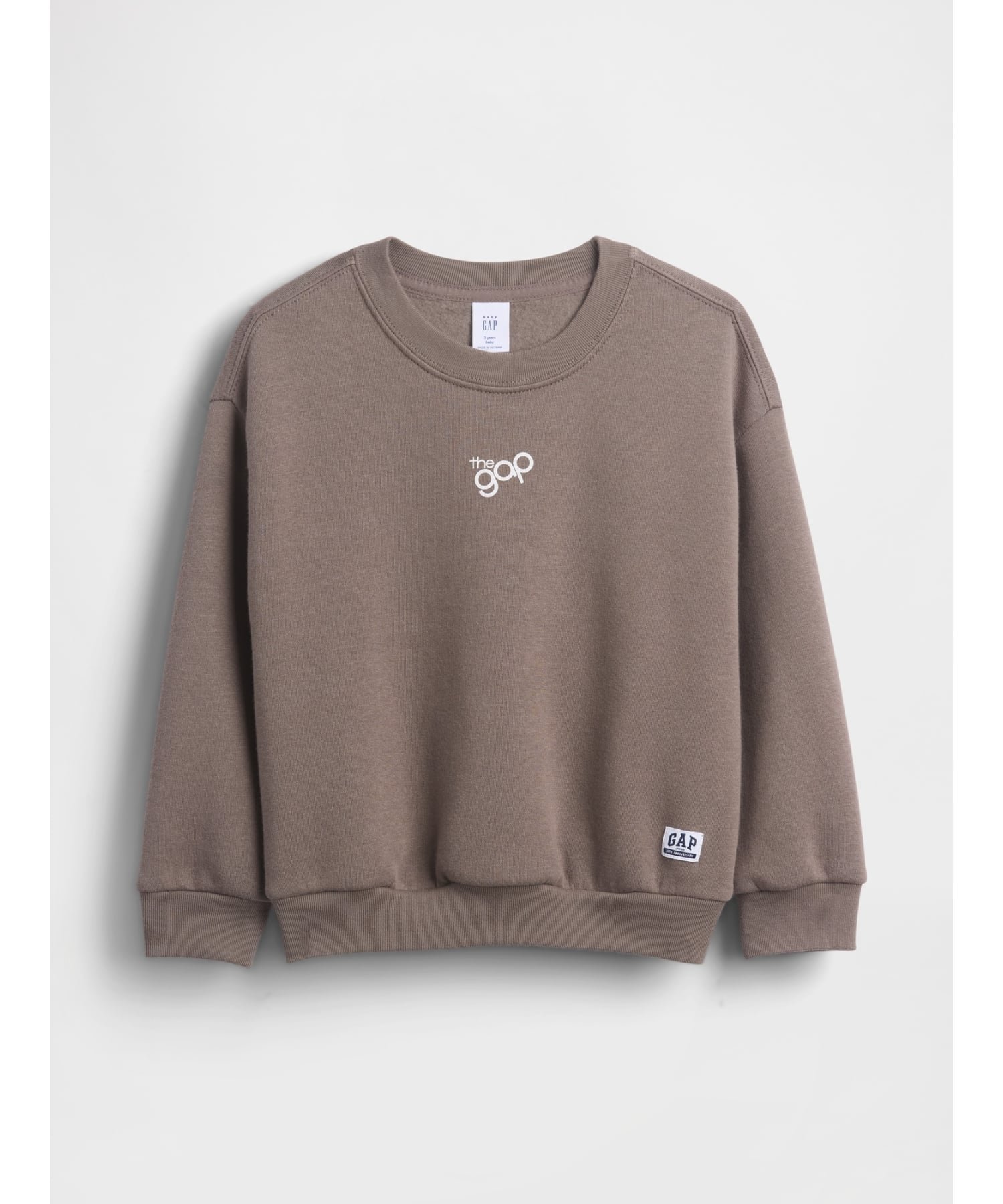 【ギャップ/GAP / KIDS】のbabyGap GAPロゴ スウェットシャツ インテリア・キッズ・メンズ・レディースファッション・服の通販 founy(ファニー) 　ファッション　Fashion　キッズファッション　Fashion for Kids　ショルダー　Shoulder, Shoulder Strap　ストレート　Straight, Straight Cut　ドロップ　Drop Shoulder, Dropped Style　フロント　Front, Front Design　長袖　Long Sleeve, Full Sleeve　PLYMOUTH_ROCK|ID: prp329100004776248 ipo3291000000034625077