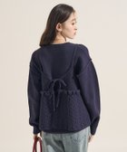【フリークスストア/FREAK'S STORE】の【セットアイテム】ケーブル ビスチェ ニットセット 25AW ネイビー|ID: prp329100004776337 ipo3291000000034720554